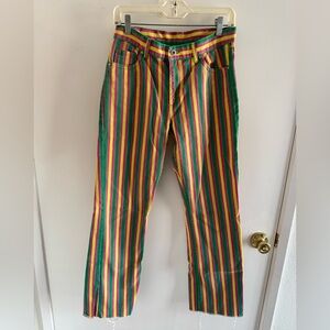 Gimaguas colorful pinstripe pants